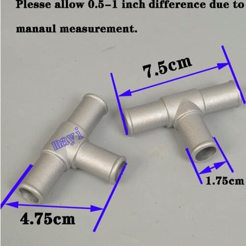 Aluminium alloy 1.8T Engine Cooling Coolant Hose Connector Supercharger Pipe For Opel VW Jetta Golf MK4 Bettle A3 S3 TT Seat