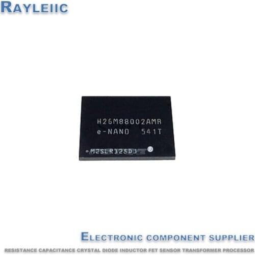 1PCS~10PCS!!! H26M88002AMR BGA-153 H26M88002AM BGA153 H26M88002 BGA153 ball EMMC 128GB New and original