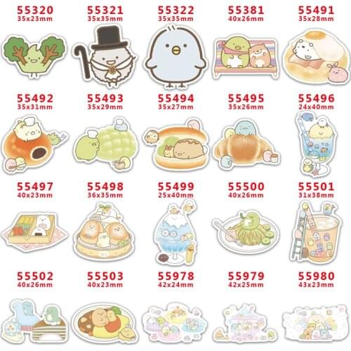 10 pcs Sumikko Gurashi Resin Flatback for Hair Bows Planar Resin Crafts Custom Resin for DIY Phone Decorations PR55320