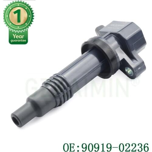 2X100% new Ignition Coil For TOYOTA ALTEZZA GITA 2.0L 1998-2005 90919-02236 9091902236 For Toyota Altezza Gita SXE10 3SGE