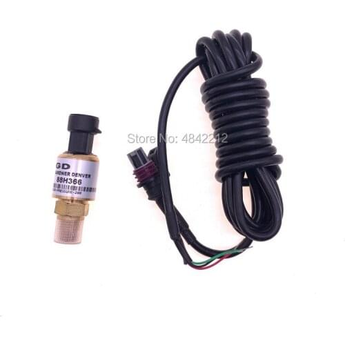 Free shipping 2pcs/lot 88H366 Fusheng GD rotrary air compressor parts pressure sensor transducer press switch