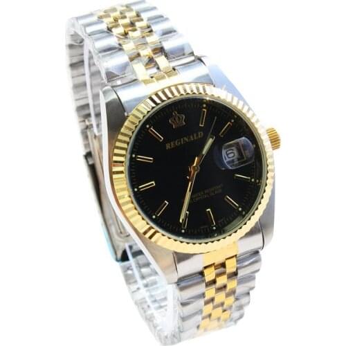 Brand Luxury Watch Quartz man gold article high-grade Gift Watch Contracted scale between classic Dress Calendar watch