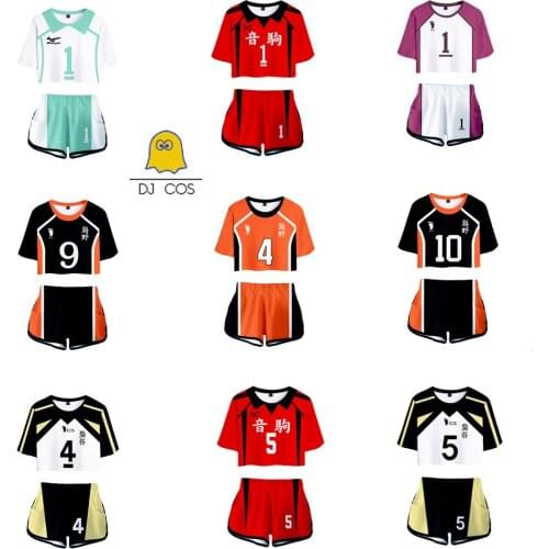 Haikyuu Season 4 Cosplay Costume Nishinoya Akaashi Keiji Kozume Kenma Tetsurou Oikawa Hinata Shoyo Kageyama Hajime Jerseys