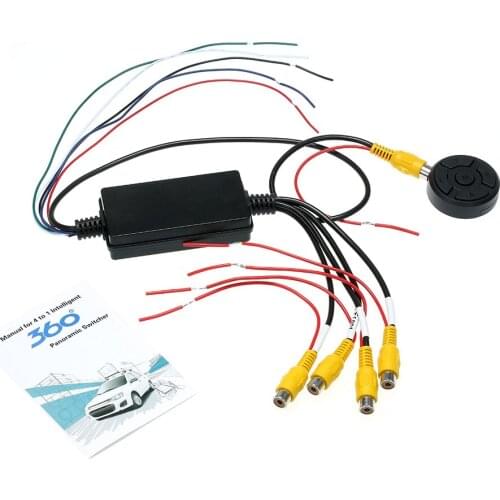 Intelligent Video Switcher 4 to 1 Wireless Car Video Switcher Car Accessories