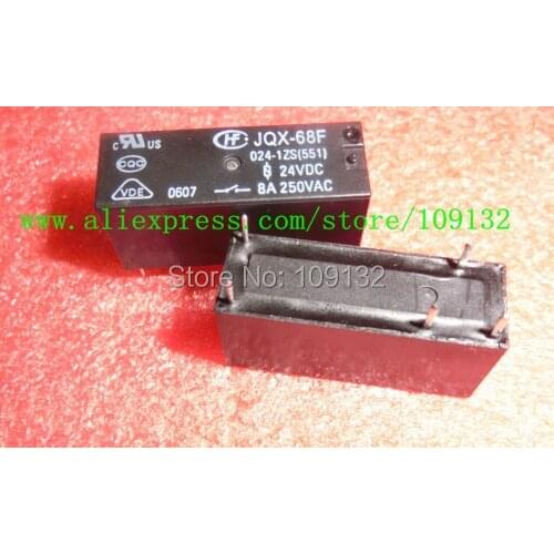 JQX-68F 24VDC 24V MINIATURE HIGH POWER RELAY ORIGINAL SHORT LEADTIME