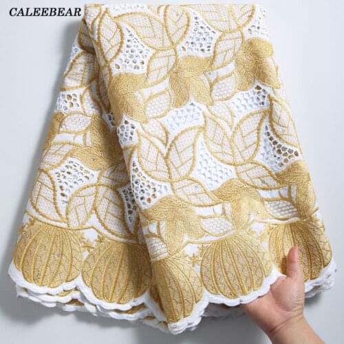 Latest Pure Cotton Swiss Voile Lace In Switzerland Embroidery African Nigerian Lace Fabric 2021 High Quality Lace Material S2280