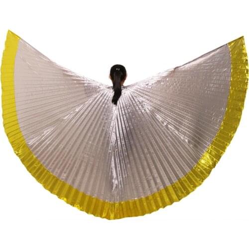 New Arrivals High quality Egyptian Belly Dance Wing Women Belly Dance Performance Props Isis Wings 2 Colors Without Stick