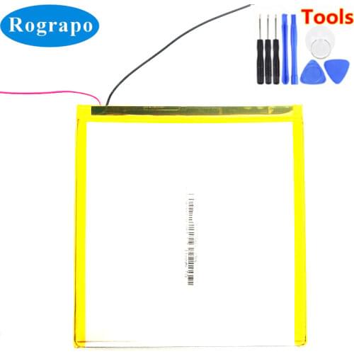 New 3.7V 5000mAh Replacement Battery For Chuwi Hi9 Hi 9 Tablet PC Accumulator 2 Wire +Tools
