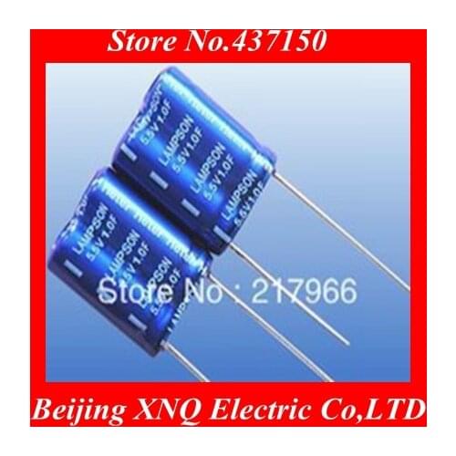 New and original Super Capacitor 5.5V 1F free shipping Farad Capacitor ,Supercapacitor