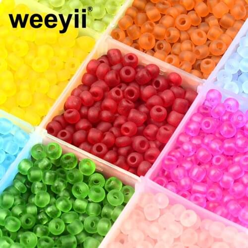 Wholesale 4MM MatteTransparent Charm Czech Glass Beads Loose Spacer Beads For DIY Jewelry Making Bracelet Necklace Accessories