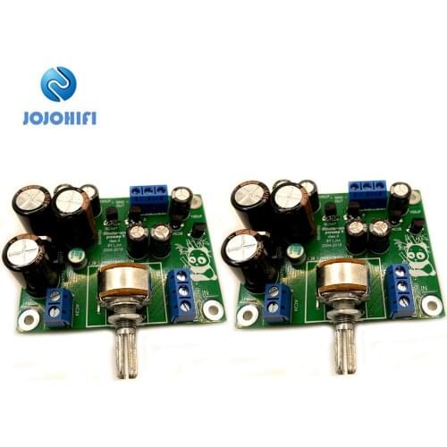 2pcs 2018 Version PREAMP 9 P9 Single-ended Pure Class A Transistor PRE Pre-amplifier Finished Board with Potentiometer LJM