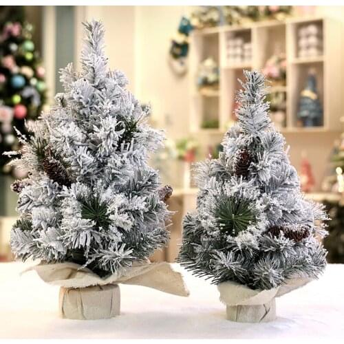 Christmas desktop mini Christmas tree decoration shopping mall window large scene decoration props christmas tree ornaments