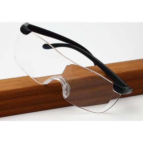 250 Degree Magnifying Glasses1.6x Magnifying Glass Rimless Presbyopia Presbyopic Reading Glasses For Women Men Indoors Outdoors