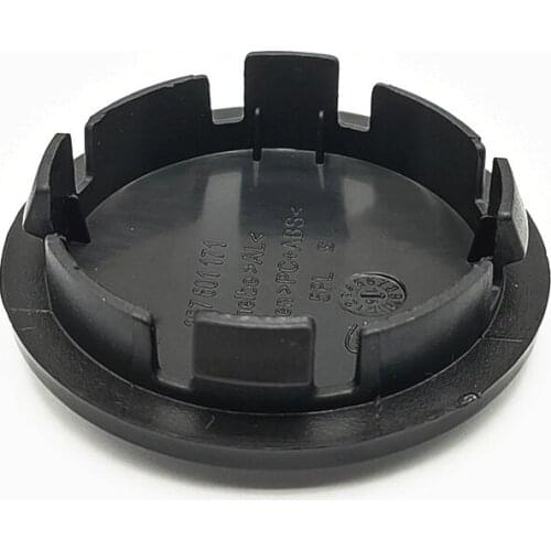 High Quality 65mm Black Car Wheel Center Caps Hub Cover For Touran Beetle Golf Bora Sharan Tiguan 3B7601171 3B7 601 171