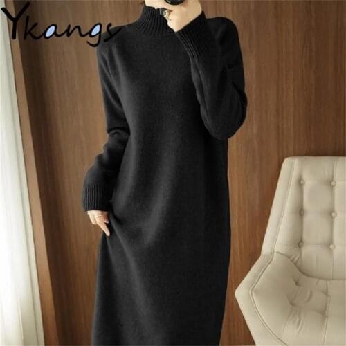 YKANGS Fashionable Knitted Dresses