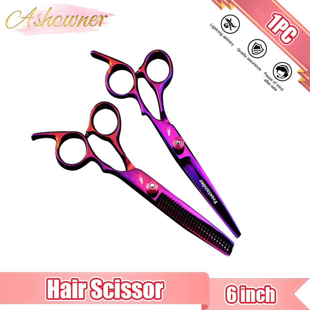 6 inch Hair Scissors Thinning Barber Cutting Professional Hair Shears Scissor Tools Stainless Steel Hairdressing Scissors