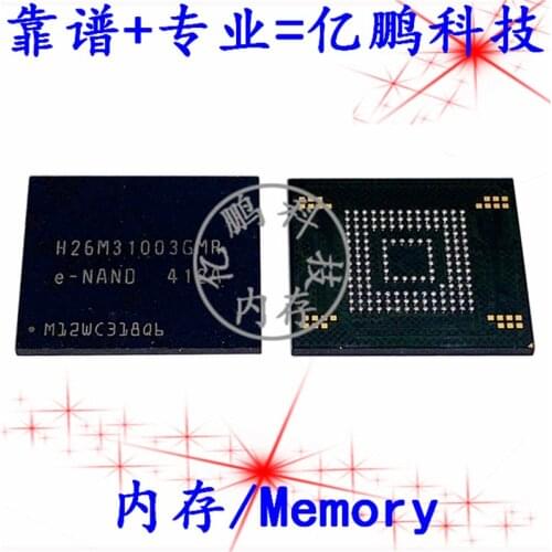 100% Original New In stock H26M31003GMR BGA153 EMMC 4GB U