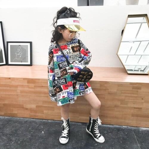 2021 Casual Spring Autumn Tops Hoodies Girls Sweatshirts Jacket Coat Kids Overcoat Outwear Teenager Wedding Party Dress