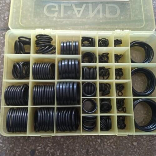 396 PCS/ Box Rubber O Ring Kit Seal Gasket Universal Rubber O-ring Assortment Set For Excavator