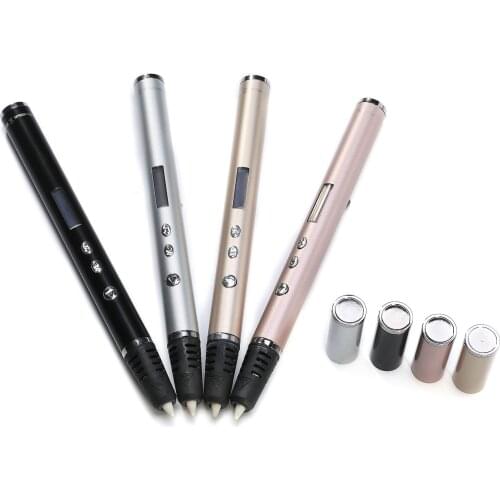 3d Lihuachen Rp900a Drawing Pen with Oled Display, Professional 3d Drawing Pen for Drawing, Arts and Crafts and Puzzle Pen