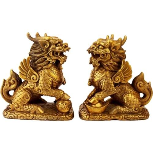 Wealth Prosperity Pi Xiu/Kylin Statues Best Housewarming Gift