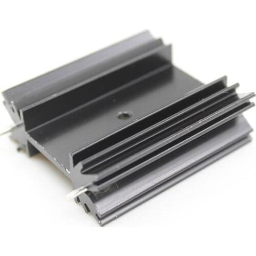 Fast Free Ship 30pcs/lot Full Aluminium TO-220 34*12*38mm DIODE SCHOTTKY Heatsink/triode cooling block/TO-220 Radiator