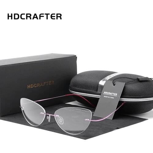 HDCRAFTER Cat Eye Glasses Frames