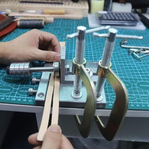 Leather Strap Cutting Machine Splitter Paring Tool Belt Cutting Machine Leather Craft DIY Leather Tool Leather Cutting Machine