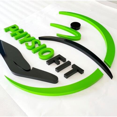 Handcraft 3D Dimensional Letters Advertising Letters Logo Metal Sign Gym Café Storefront Durable Buit-up Channel Letters Durable