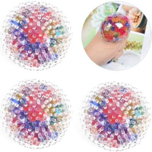 Squeeze Grape Pressure Ball Bouncing Decompression Toy Fun Soft Rubber Burr Water Polo Pressure Ball Squeeze Exhaust Pinch Toy