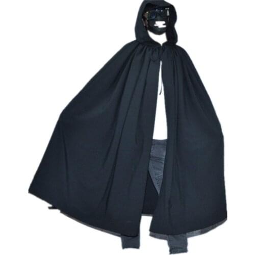 New original magician sorcerer super long wide version two battle tent coat tide brand mens hooded buttonless mens shirt