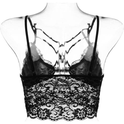 Lace Cotton Vest Top Women lingerie Pad Sleeveless Straps Summer Print Tube Tank Tops One-piece Female Camisoles Underwear LW