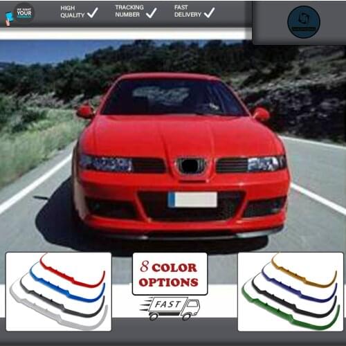 For seat ibiza mk4 -6l - 08 front lip universal spoiler lip bumper 3 piece free fast shipping designed full harmony body kit design