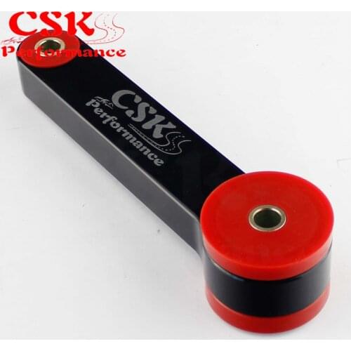 Perrin Pitch Stop Mount For 93-11 Impreza 02-16 WRX STi Red / Black