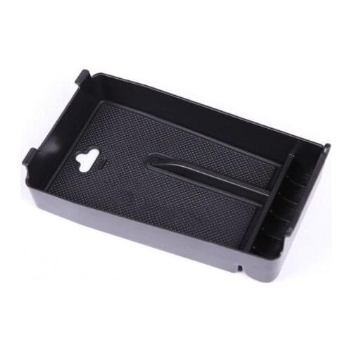Central Armrest Storage Box Organizer Holder Tray For Maserati Ghibli 2016-2017 Car Accesories