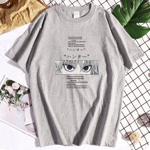Cotton HUNTER HUNTER Funny Men t-shirt Casual Crew Neck Short Sleeve Tops Tees Short Sleeves Vintage Branded T-shirts Mens