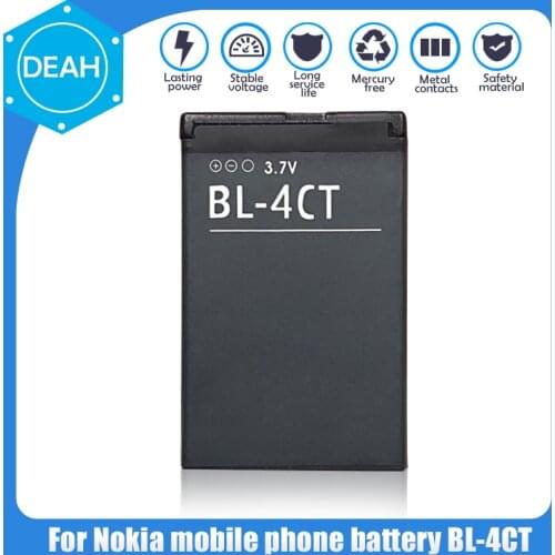 1PCS BL-4CT BL4CT BL 4CT Replacement Phone Battery For Nokia 5630 5300XM 6730C 7212C 7210C 7310C 7230 X3-00 2720F 6702S X3-00