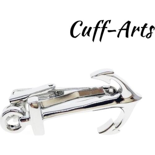 Tie Clip Nautical Anchor Tie Bar Clip Gift for Men Tie Bar Jewelry By Cuffarts T10051