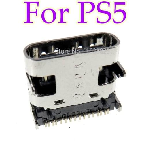 1pc For ps5 Micro usb charger socket Type-C Charger Socket connector for PlayStation 5 Wireless controller