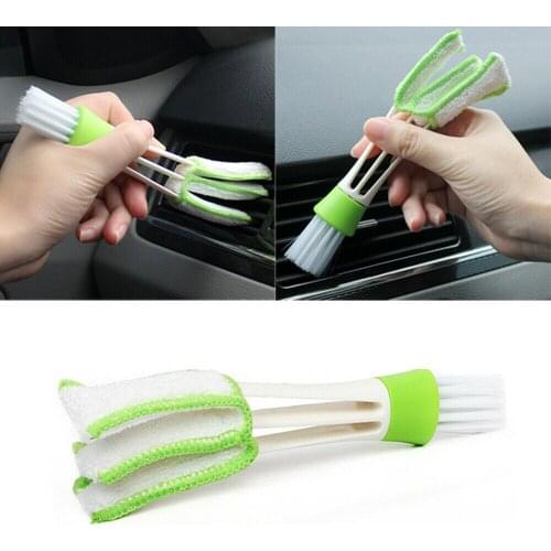 1 PCS Vehicle Car Brush Cleaning Accessories Auto Air Conditioner Vent Cleaner Plastic For Home Cleaning Tool