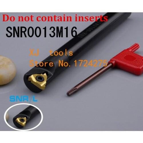 1PCS SNR0013M16/SNL0013M16 Internal Threading Turning Tool, Lathe Internal Lathe Threaded Tool Holder, CNC Boring Bars tools