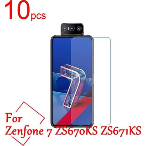 10pcs Ultra Clear/Matte/Nano-Anti Explosion LCD Screen Protector Cover for Asus Zenfone 7 ZS670KS ZS671KL 6.67 Protective Film