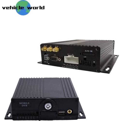 2.0MP AHD 1080P GPS 3G 4G WIFI 4Channels Double SD Card School Bus Trailer Truck Taxi Car Mobile DVR