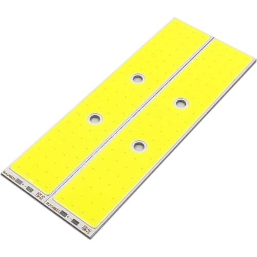 140x28MM 12V 10W COB LED Light Strip Cold White Color Lamp for Car Lighting DIY Customize Auto Bulbs Car Accessories