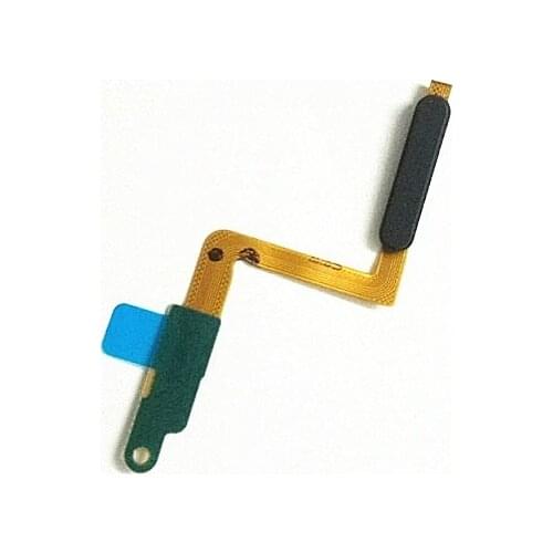 2pcs For Samsung A7 2018 A750 Fingerprint Touch Sensor Finger Power Switch ON OFF Side Button Key Flex Cable
