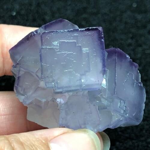 44.9gNatural purple fluorite teaching specimen healing energy QUARTZ GEM home decoration original stone collection ornament