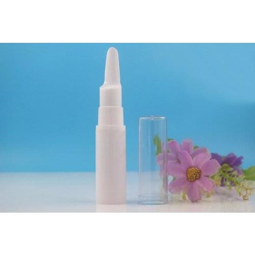 5ML white airless bottle long vacuum pump clear lid lotion emulsion serum sample eye essence skin care packing