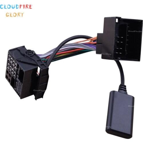 CloudFireGlory Car Bluetooth-Compatible 5.0 Music AUX Adapter Wireless Phone Call Handsfree For BMW E39 X5 E53 X3 E83 Z4 E85