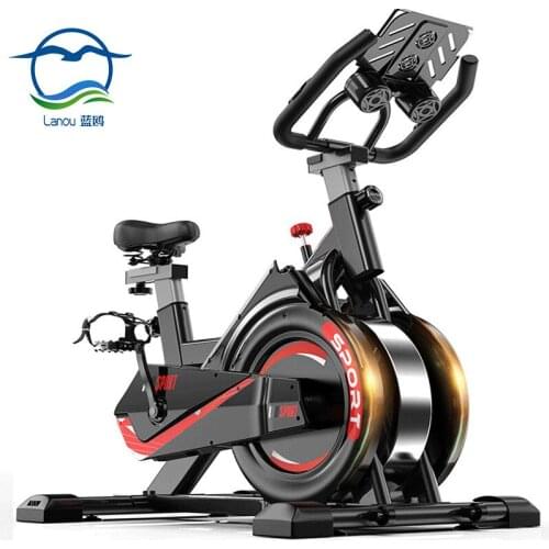 Black And White Home Ultra-quiet Sports Magnetron Fitness Indoor Cycling Bikes