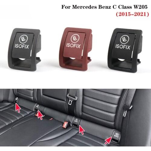 Car Rear Seat Hook ISOFIX Cover Child Restraint for Mercedes-Benz C-Class W205 C300 C350 C200 C180 A2059200513